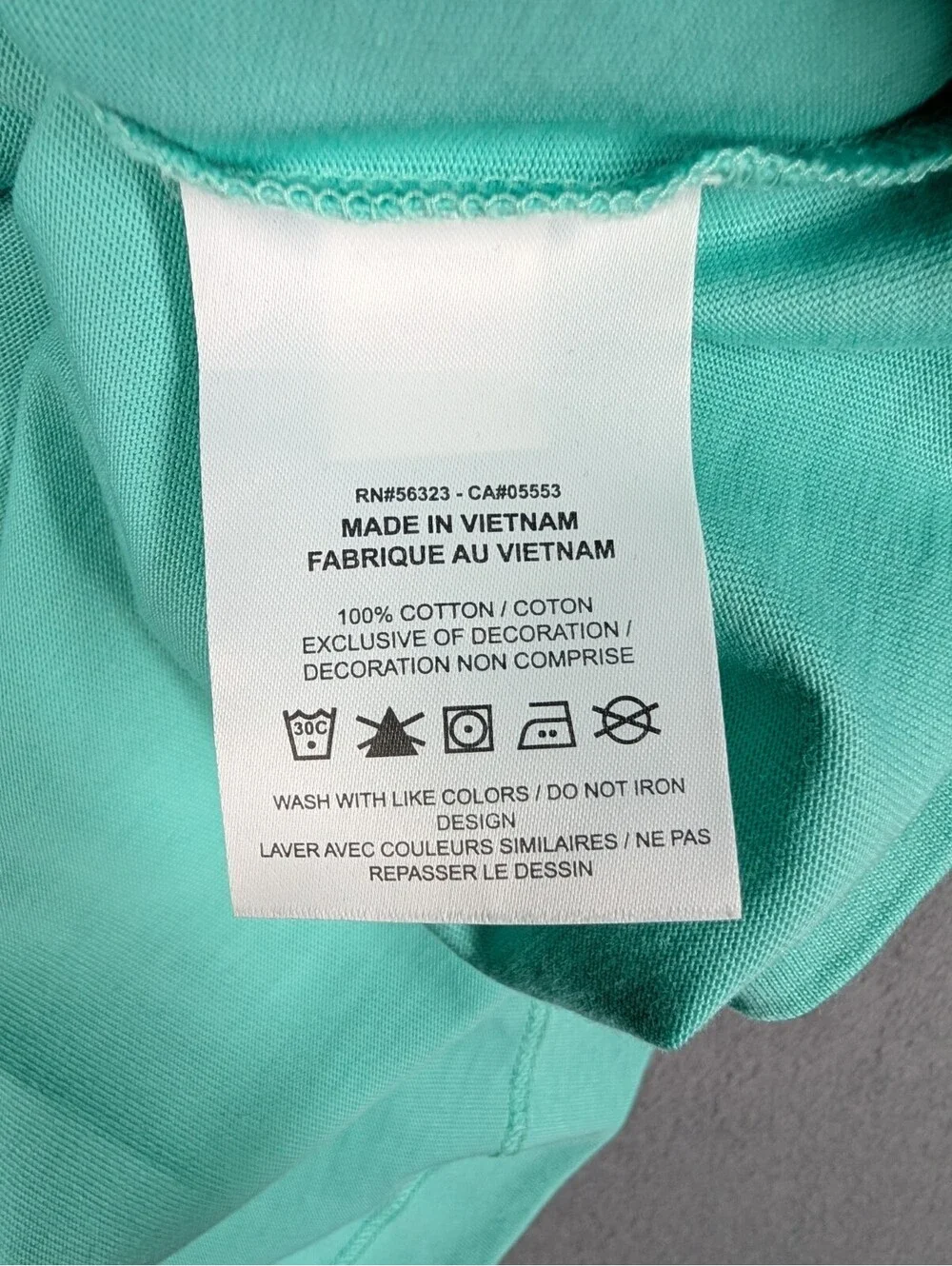 Jordan Mens XXL Aqua White Script Logo Graphic T Shirt Athletic Streetwear